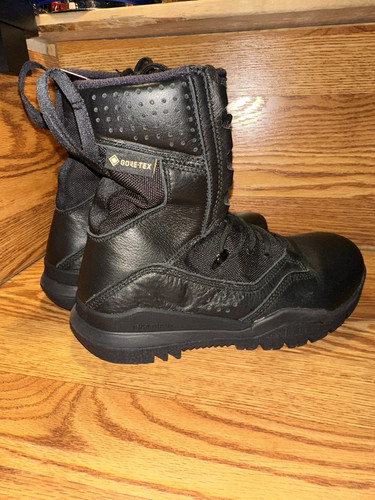 Nike SFB Black 8” Tactical Boots AQ1199-001 Mens Size 8 Black Gore-Tex EUC - Picture 4 of 8