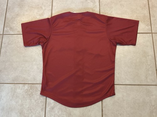Lehigh Valley Ironpigs Bacon USA Baseball Jersey OT Sports Men’s Large New NWT - Picture 6 of 6