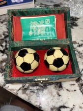 Vintage Chinese Baoding Exercise Stress Balls With Soothing Inside Chime