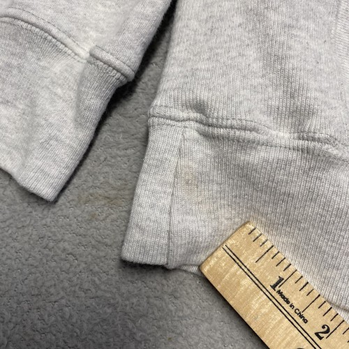 Champion Reverse Weave Sweatshirt XL grau Mock Turtle Neck Boxy Gym - Bild 9 von 9