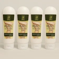 4 Anti-Cellulite Massage Lotion All Nue Natural | Firming Aloe & Green Tea 6oz