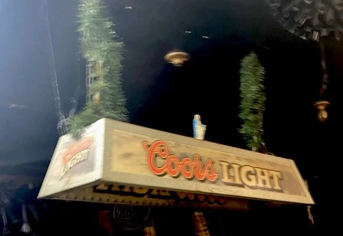 Coors Breweriana Collectible Beer Sign Vintage Bar Wall Decor Beer Advertising