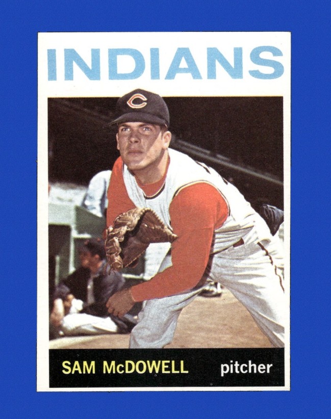 1964 Topps Set-Break #391 Sam Mcdowell EX-EXMINT *GMCARDS*