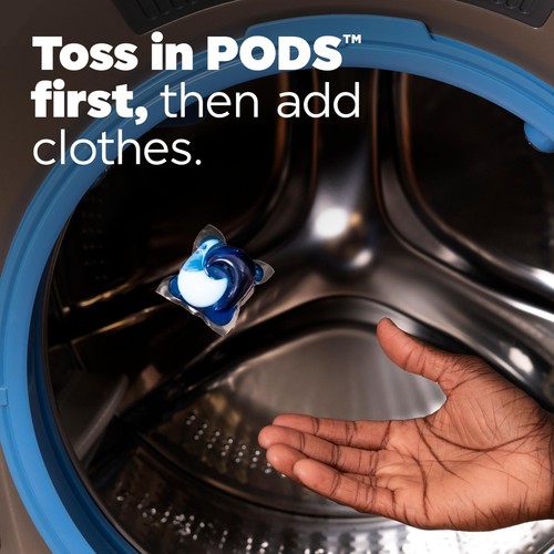 Tide Ultra OXI Power PODS 18 Ct Odor Eliminator Detergent for Tough Stains - Picture 7 of 9