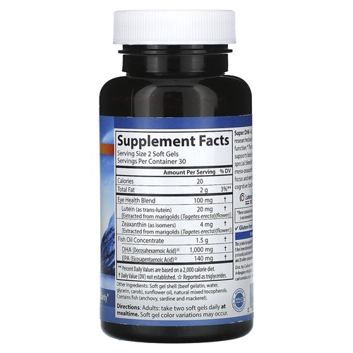 Super DHA Plus Lutein, 60 Soft Gels - Picture 2 of 2