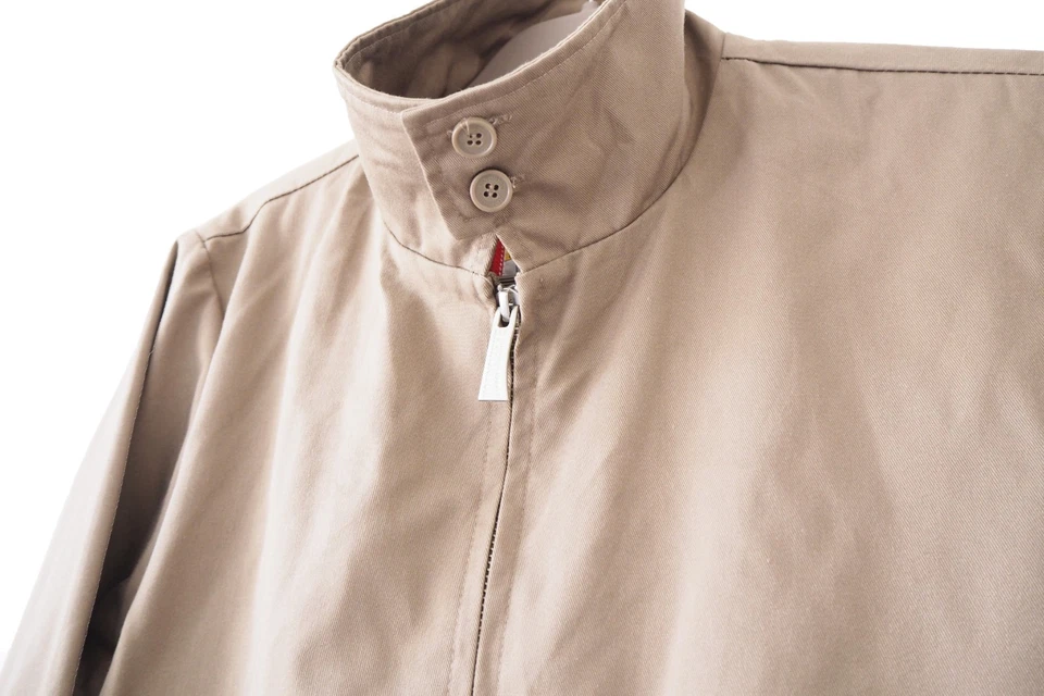 Chaqueta Harrington Vintage Cremallera Completa Estilo Informal Cuello Talla S 00s Foto 4 de 4