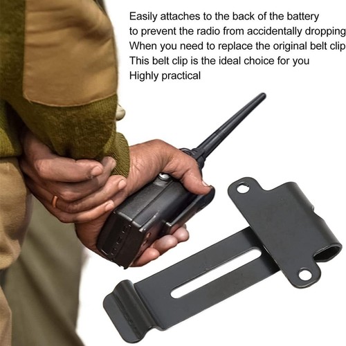 Metal Belt Clip For Kenwood TK-208 TK-308 TH-22AT TH-42AT Radio Walkie Talkie m - Zdjęcie 7 z 7