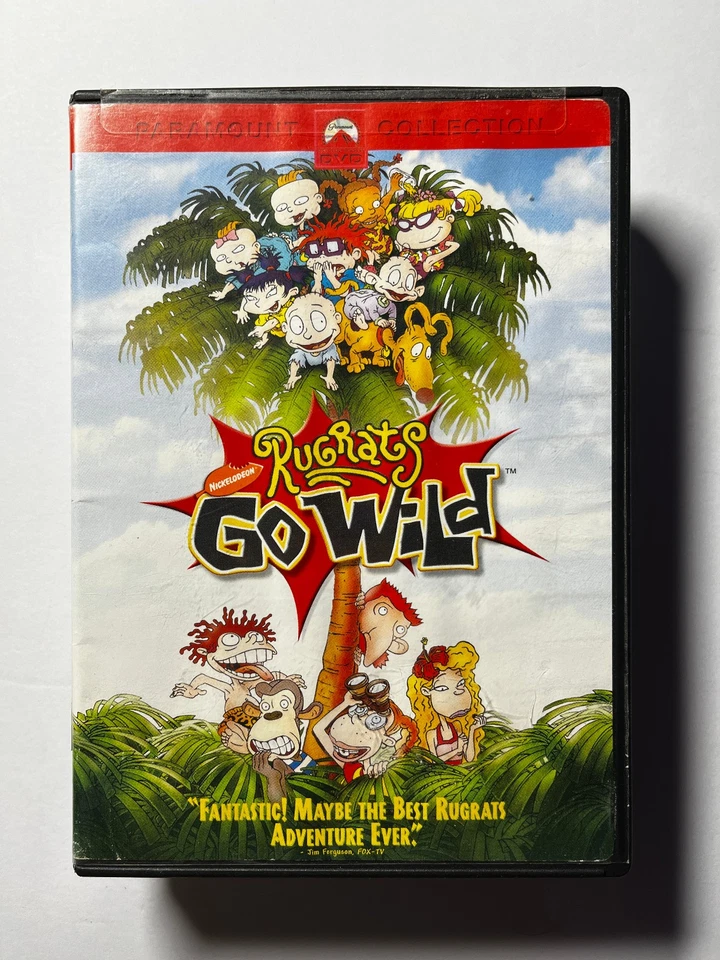 Rugrats Go Wild (2003) DVD Nickelodeon - Image 2 of 4