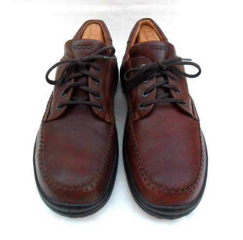 ECCO SEAWALKER FREIZEIT KOMFORT WANDERSCHUHE BRAUN LEDER Gr. 47 (US 13-13,5) - Bild 4 von 13
