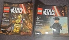 Lego Star Wars 5002948 C-3PO Red Arm and First Order General 5004406 Minifigure