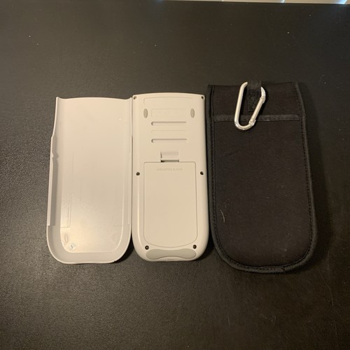 TI-84 PLUS Silver Edition Graphing Calculator With Case Cover And Carrying Case - Picture 4 of 6