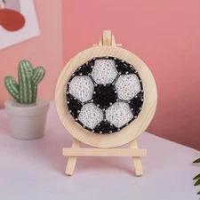 String Art DIY Kit with Stand - Ball. Wizardi Craft Kit F07-M12-1-DHAA28337