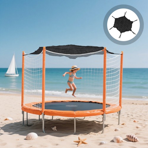 Cubierta de sombra de trampolín: cubierta de tienda de sombrilla para patio trasero y camping - pesada - Imagen 3 de 20
