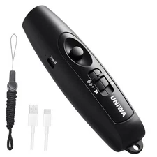  Electronic Whistle with USB Charging, 3 Tone & 3 High Volume Hand black