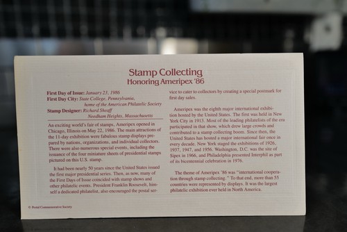1986 Briefmarkensammlung Gold Replik Ersttagsbriefe Lot 3 Stück Ameripex USA 22 ¢ - Bild 8 von 9
