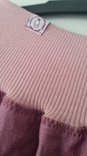 Traum Leinen Maxirock 40 Neu Handmade mit Dehnbund - Bild 2 von 2