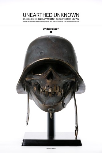 Underverse, ThreeA, Calavera Robot Desenterrada Desconocida, Excelente Estado. - Imagen 6 de 16