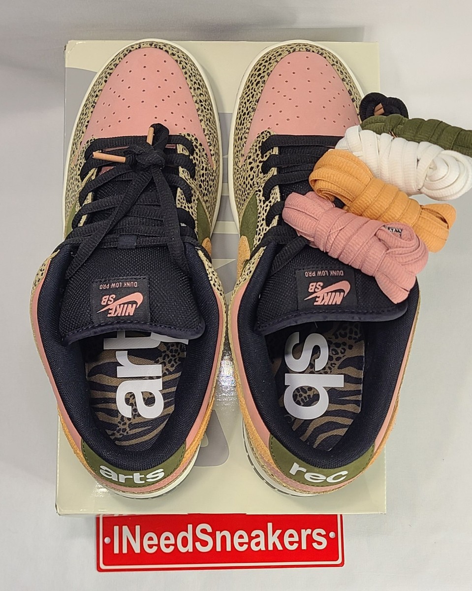 Nike SB Dunk Low Pro x Arts-Rec Skateshop | Mens 12 | Rust