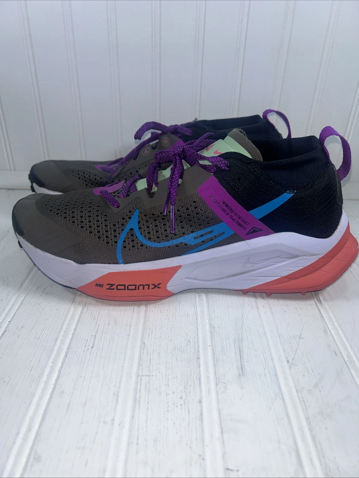 Nike ZoomX Zegama 'Ironstone Vivid Purple' Men's Size 10 / DH0623-002