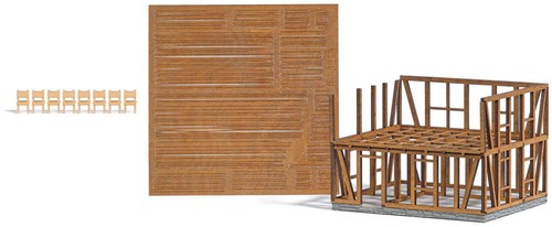 Busch 1371 Fachwerkhaus im Bau H0 - Bausatz - Neu in OVP - Bild 2 von 2