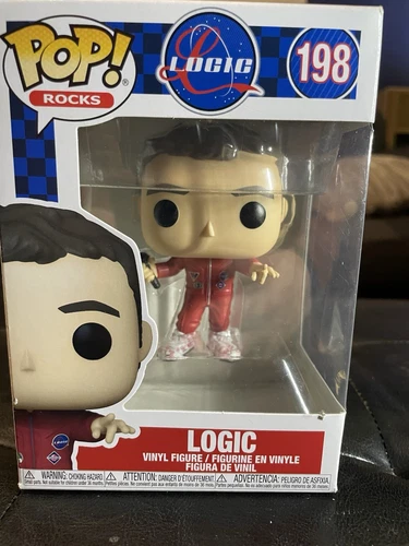 Funko Pop Rocks 198 Logic Vinyl Figure Musician Collectible