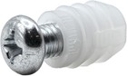 ReplacementScrews Plastic Sleeve and Screw Compatible with IKEA 12mm x 13mm 