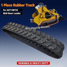 Brand New X 1 Piece NOT 1 SET Rubber Track for AGT KBT23 Skid Steer Loader