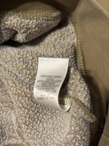 Felpa con cappuccio Fear of God Essentials Olive - Foto 6 di 6