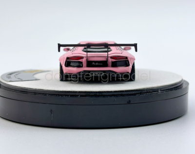 PGM 1:64 Scale Pink LBWK Aventador LP700-4 Round Sports Car