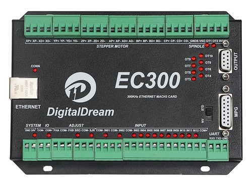【DE】EC300 Ethernet Mach3  4 / 6 Axis CNC motion Controller Board Card - Bild 1 von 7