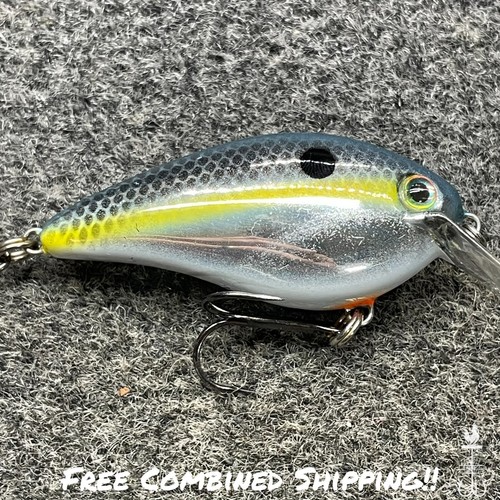 Strike King KVD 1.5 HC Squarebill Crankbait Lure 3/8oz - Chrome Sexy Shad - Picture 3 of 8