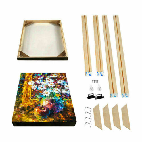 Stretcher Wall Gallery Strips Bar Professional Frame Canvas Pine Art DIY Wooden - Picture 8 of 36
