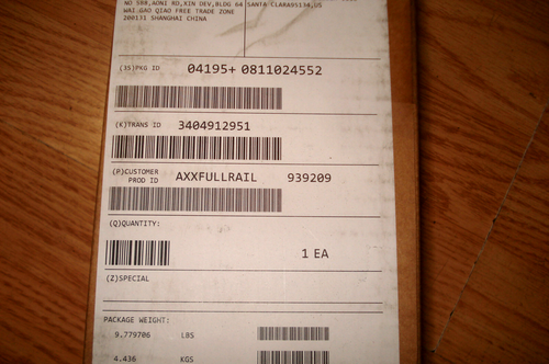 (New) AXXFULLRAIL H59206-001, KIT 2/4U SLIDE RAIL - Picture 2 of 3
