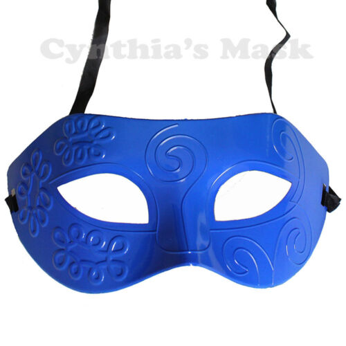 Wholesale 12pcs Roman Greek Men’s Venetian Masquerade Mask Assorted Color New - Picture 2 of 9