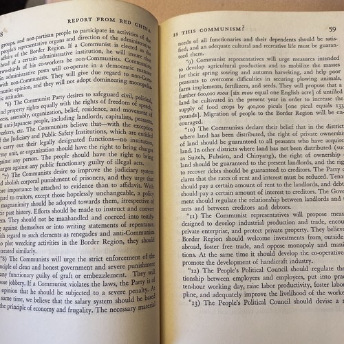 Report From Red China by Harrison Forman 1945 HC First Edition Good Condition - Foto 6 di 7