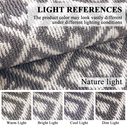 Runner Rugs for Hallways 2X10Ft Heavy-Duty Durable Entryway Floor Mat with Non S - Picture 4 of 8