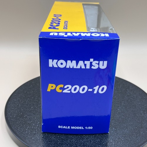 REPLICARS 1/50 Komatsu PC200-10 Diecast model excavator japan yellow - Picture 19 of 21