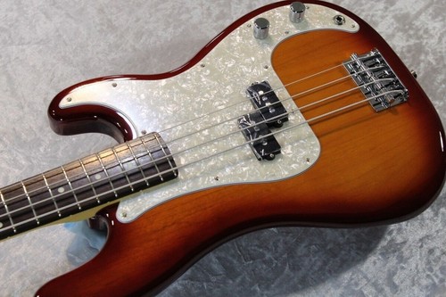 Fender FSR Made in Japan Hybrid II Precision Bass 3.75kg Sienna Sunburst - Picture 3 of 10