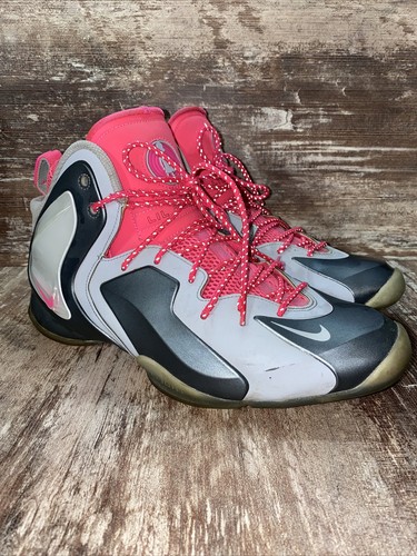 Nike Lil Penny Posite Athletic Shoes Hyper Pink/Wolf Grey 630999-001 Men’s Sz 11 - Picture 3 of 7