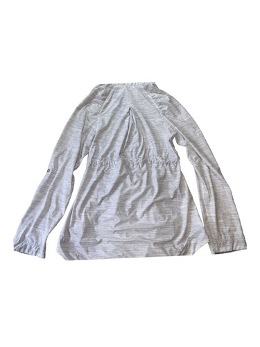 Size 6 Lululemon Womens Vitality Adirondack Jacket Commuter Fossil Gray Cinched - Picture 16 of 18