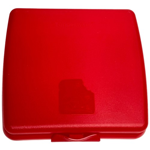 Tupperware 3752A Lonchera Sandwich Keeper Hello Kitty Shrek 5" x 5" x 2" - Imagen 34 de 48