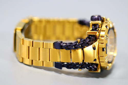 INVICTA Gladiator Lady 43.20mm Stainless Steel Gold + Purple Gold + Purple dial - Picture 6 of 8