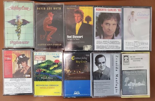 Music Cassettes - Mix and Match by Selection - Tested Rock Rap Latin Hip Hop Pop - Picture 3 of 176