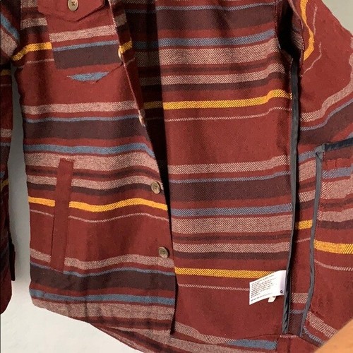 Wool Blend Button Down Shirt - Picture 3 of 12