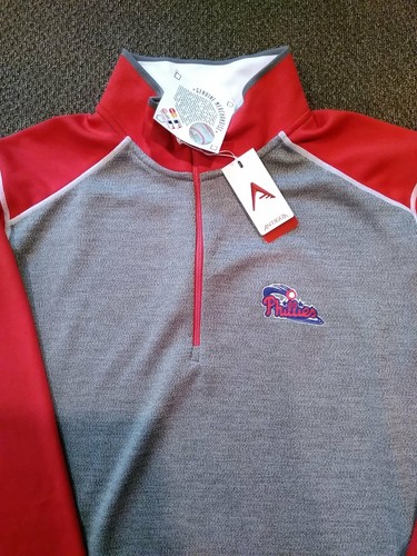 Philadelphia Phillies Antigua Quarter Zip Men's XL New With Tags - Bild 2 von 5
