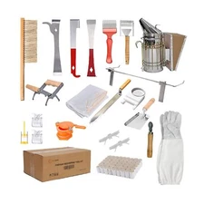 Beekeeping Supplies 22 Pieces Frame Holder Beekeeping Kit,Beekeeping Tools Be...