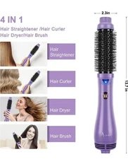 Aima Beauty Salon One Step Hair Dryer Styler Purple