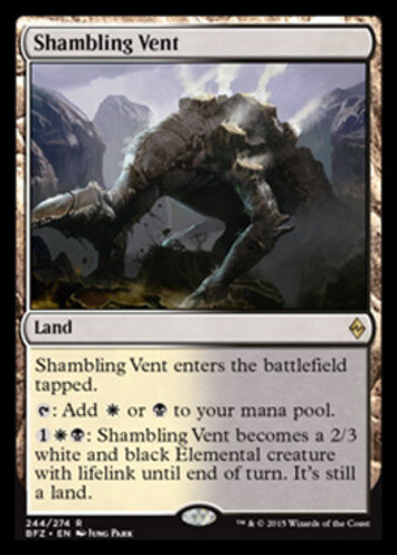 Shambling Vent ~ Moderately Played Battle for Zendikar MTG Magic UltimateMTG Lan - Picture 1 of 1