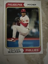Taijuan Walker Philadelphia Phillies 2023 Topps Heritage Short Print SP #471