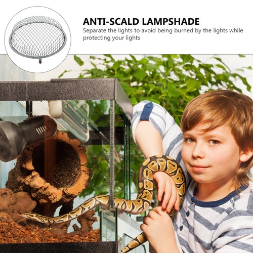 Reptile Lamp vendre Net Reptile Habitat Lighting Shade Dome Shaped Bulb Shade